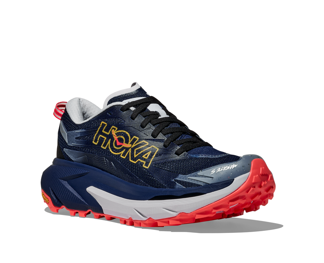 Hoka Femme Mafate 5 - Bleu nuit/Starlight Glow - Trail - PE26