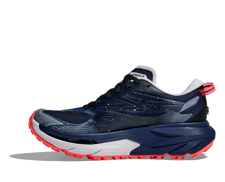 Hoka Femme Mafate 5 - Bleu nuit/Starlight Glow - Trail - PE26