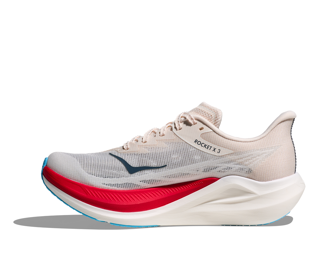 Hoka Unisex Rocket X 3 - Alabaster/Frost - Neutral - SS26