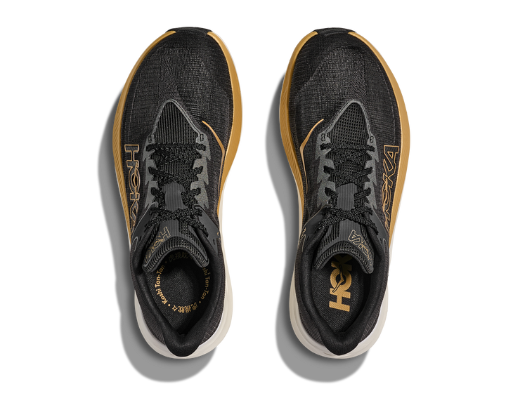 Hoka Unisex Rocket X 3 - Black/Gold - Neutral