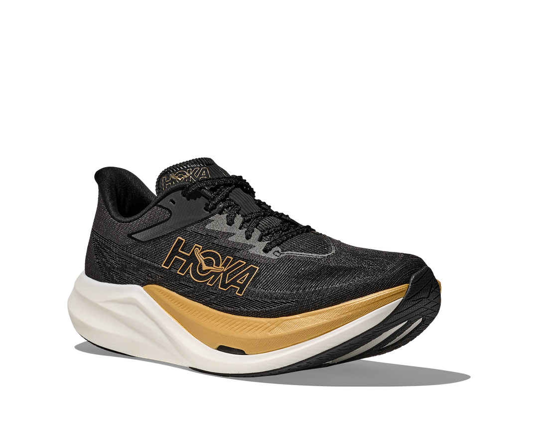 Hoka Unisex Rocket X 3 - Black/Gold - Neutral