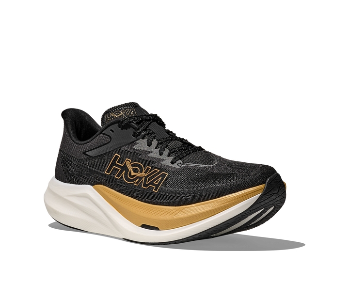Hoka Unisex Rocket X 3 - Black/Gold - Neutral