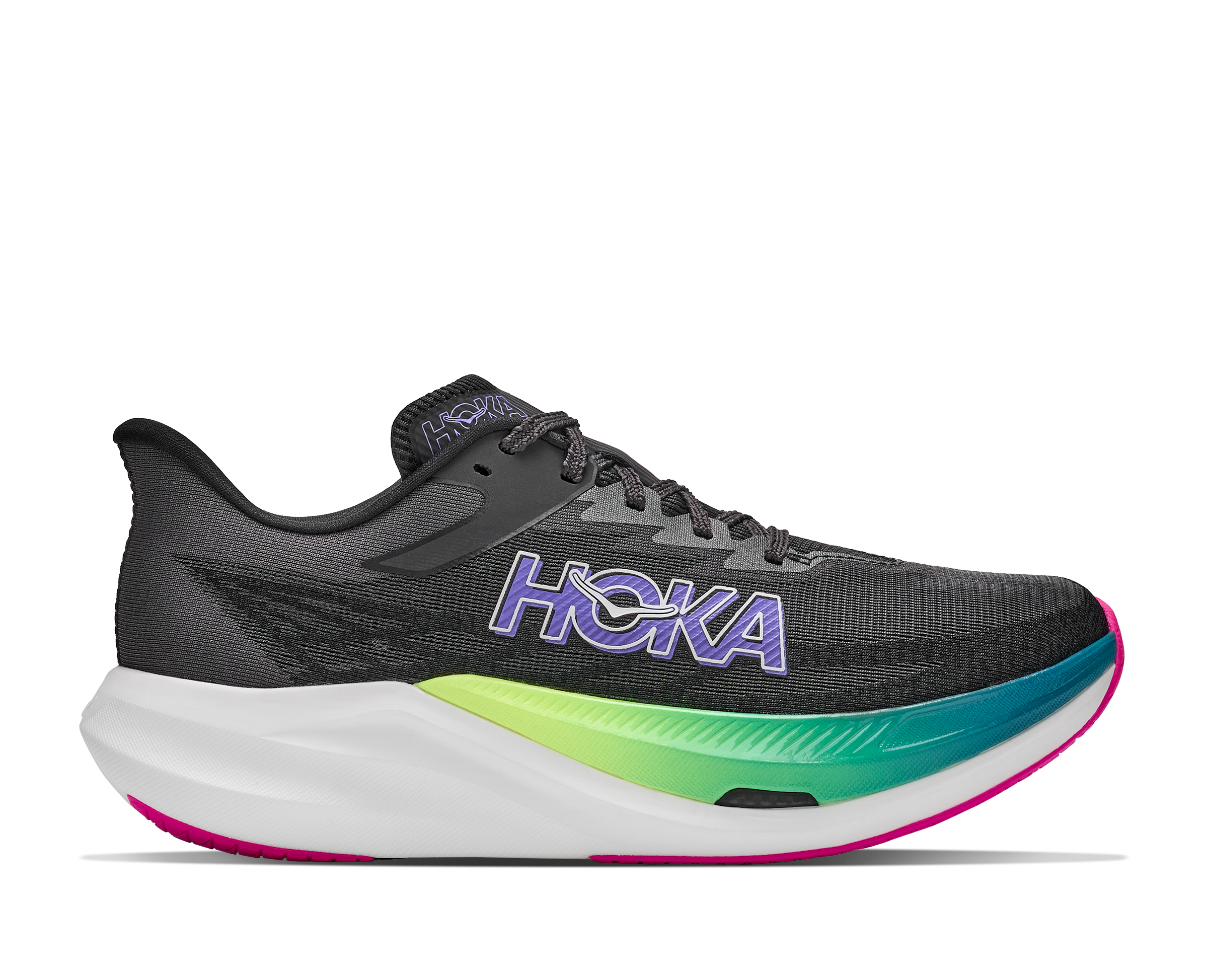 Hoka Unisex Rocket X 3 - Black/Neon Nebula - Neutral - AW26