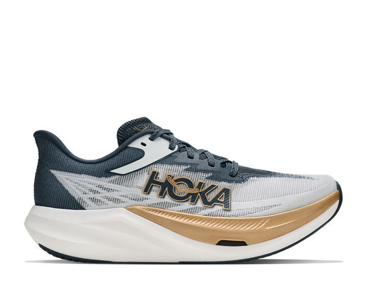 Hoka Unisex Rocket X 3 - Frost/Faded Navy - Neutral - AW26