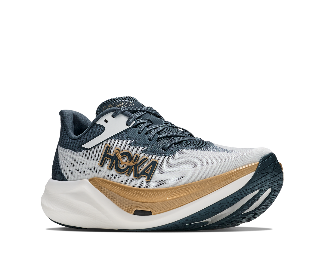 Hoka Unisex Rocket X 3 - Frost/Faded Navy - Neutral - AW26