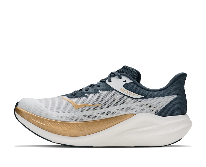 Hoka Unisex Rocket X 3 - Frost/Faded Navy - Neutral - AW26