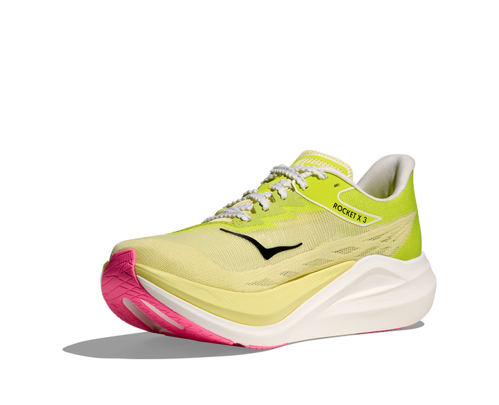 Hoka Unisex Rocket X 3 - Sunlight/Neon Hoka Citrus - Neutral - AW25