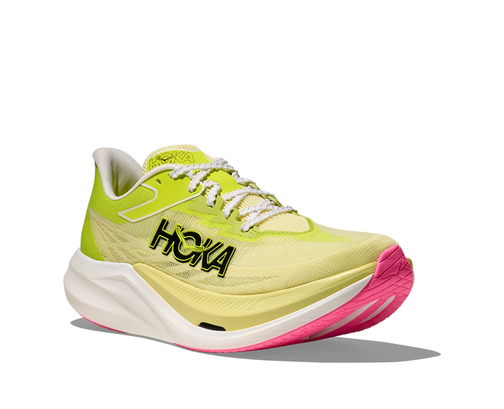 Hoka Unisex Rocket X 3 - Sunlight/Neon Hoka Citrus - Neutral - AW25