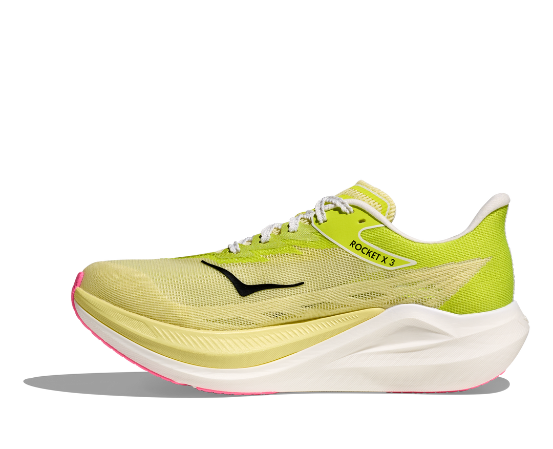 Hoka Unisex Rocket X 3 - Sunlight/Neon Hoka Citrus - Neutral - AW25