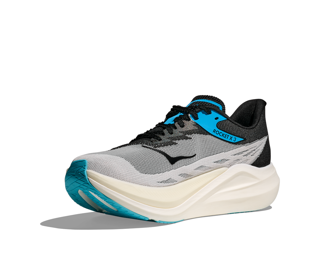 Hoka Rocket X 3 - White/Black - Neutral - AW25
