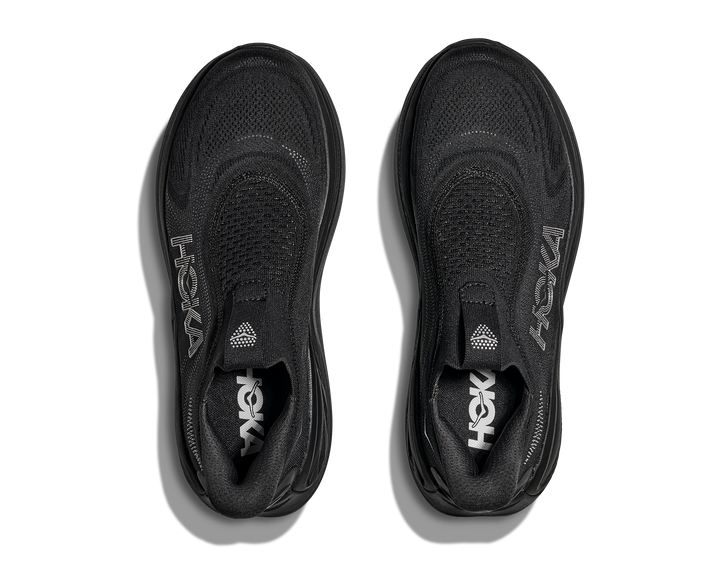 Hoka Mens Skyward Laceless - Black/Black - Neutral - AW25