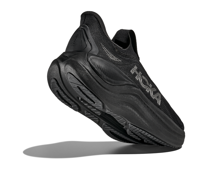 Hoka Mens Skyward Laceless - Black/Black - Neutral - AW25