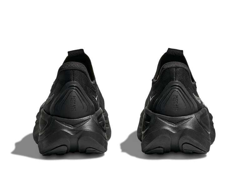 Hoka Mens Skyward Laceless - Black/Black - Neutral - AW25