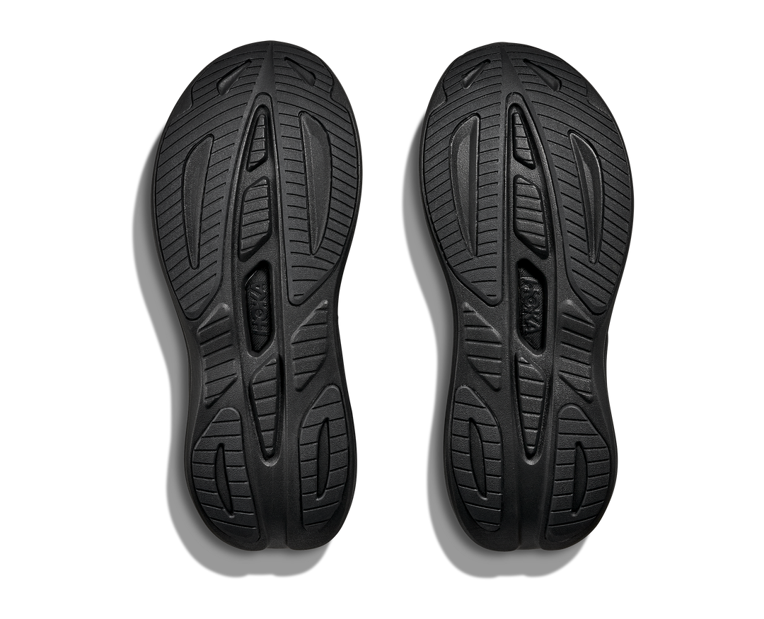 Hoka Mens Skyward Laceless - Black/Black - Neutral - AW25
