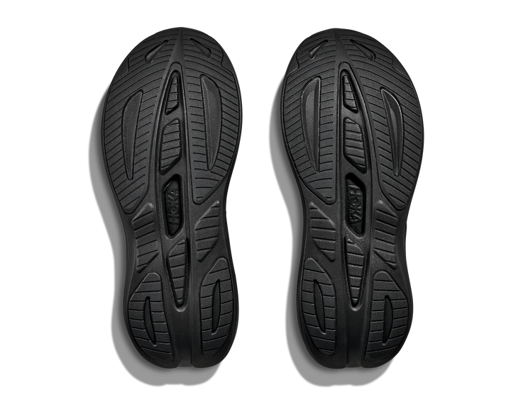 Hoka Mens Skyward Laceless - Black/Black - Neutral - AW25