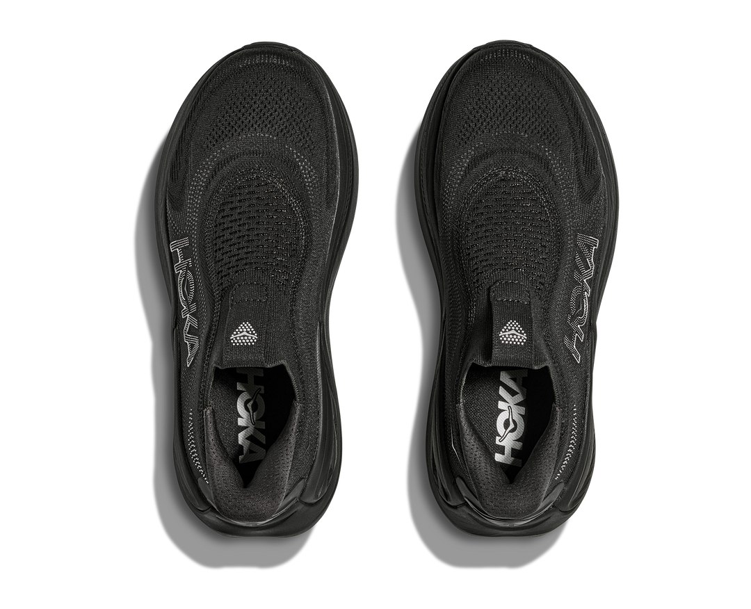 Hoka Femmes Skyward Laceless - Noir/Noir - AW25