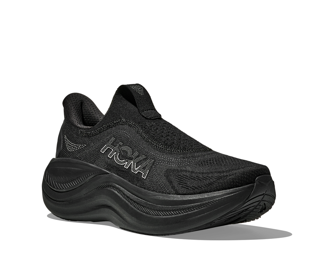 Hoka Femmes Skyward Laceless - Noir/Noir - AW25