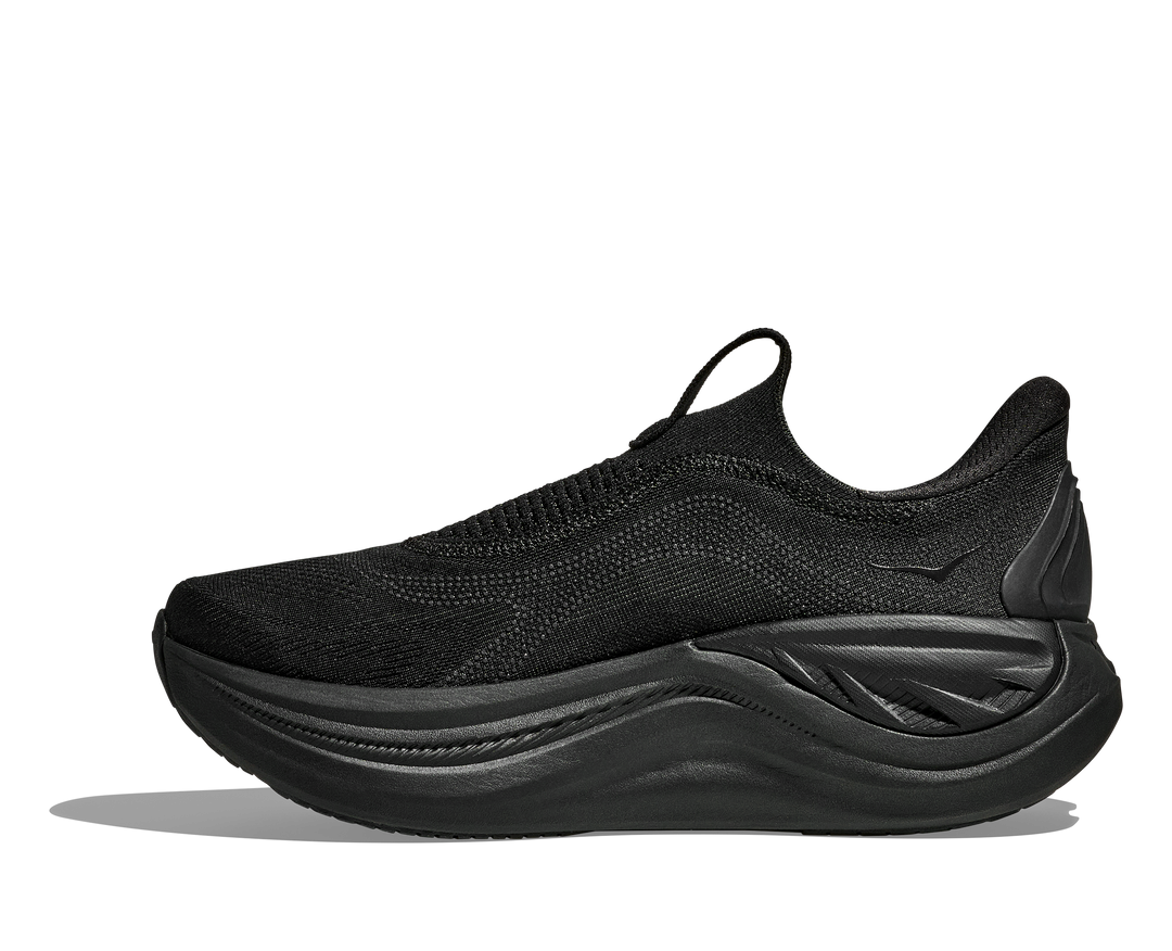Hoka Femmes Skyward Laceless - Noir/Noir - AW25