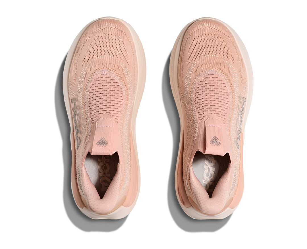 Hoka Damen Skyward Laceless – Rose Latte/Rose Cream – AW25