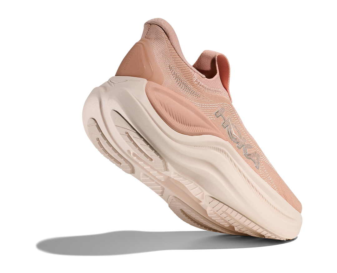 Hoka Damen Skyward Laceless – Rose Latte/Rose Cream – AW25