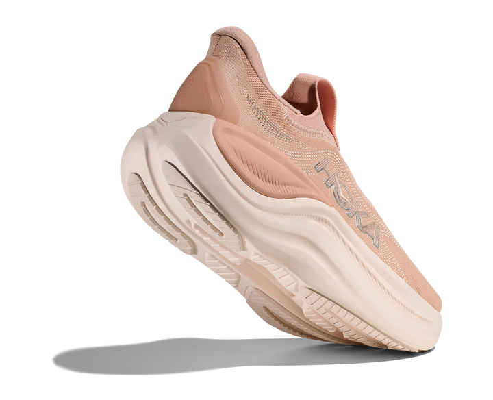 Hoka Damen Skyward Laceless – Rose Latte/Rose Cream – AW25