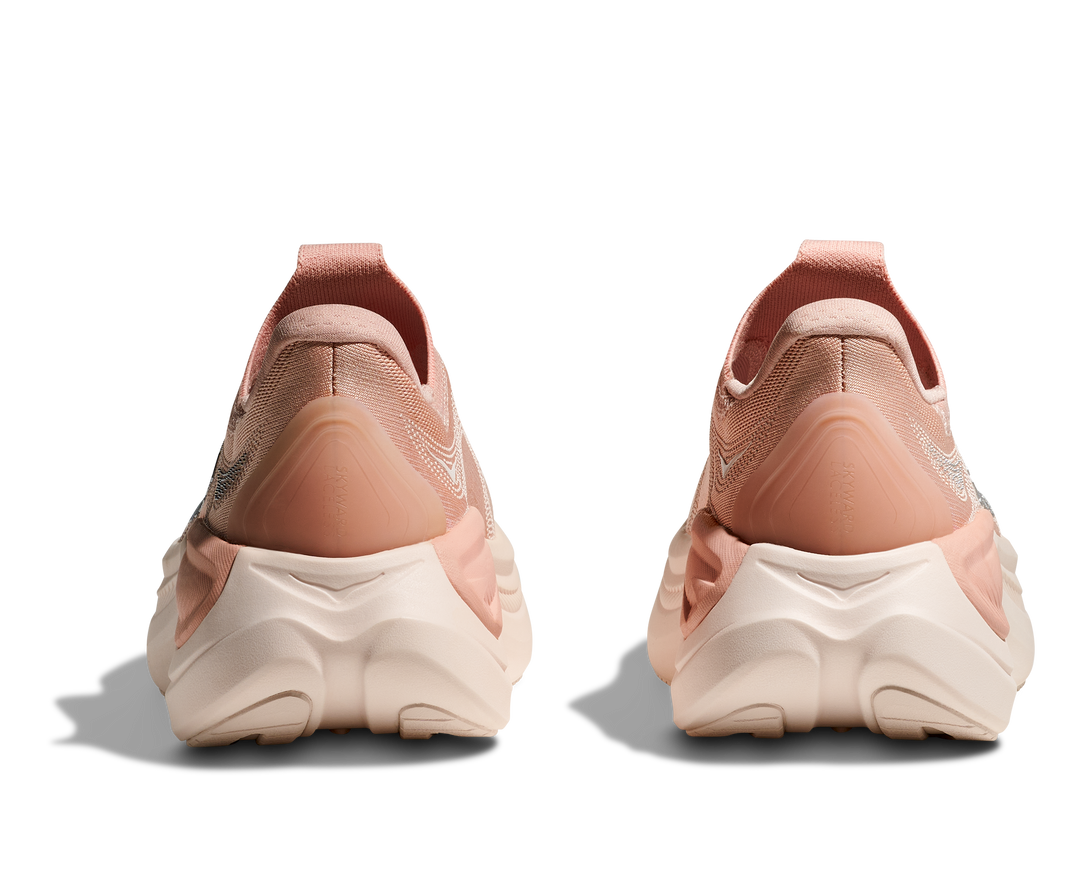 Hoka Damen Skyward Laceless – Rose Latte/Rose Cream – AW25