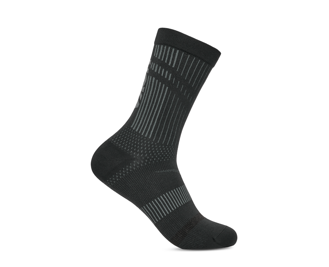 Hoka Unisex Trail Run Crew Sock - Black