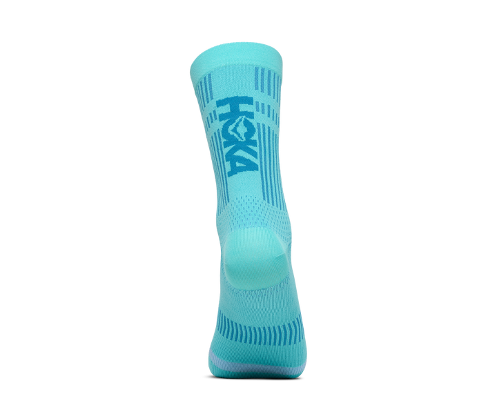 Hoka Unisex Trail Run Crew Sock - Cielo Blue