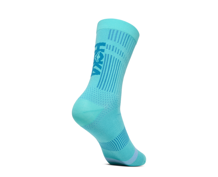 Hoka Unisex Trail Run Crew Sock - Cielo Blue