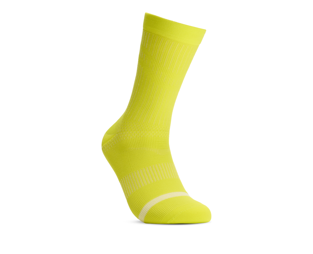 Hoka Unisex Trail Crew Sock - Hoka Citrus - AW26