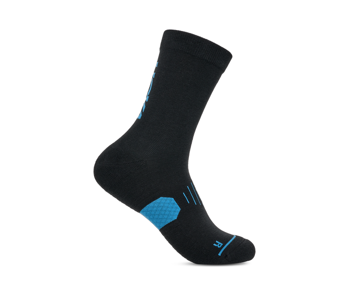 Hoka Unisex GPX Crew Run Socke – Schwarz