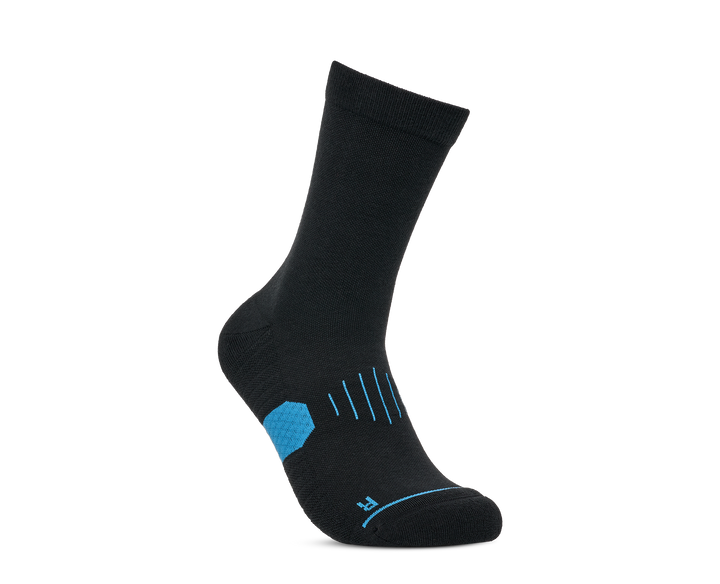 Hoka Unisex GPX Crew Run Socke – Schwarz