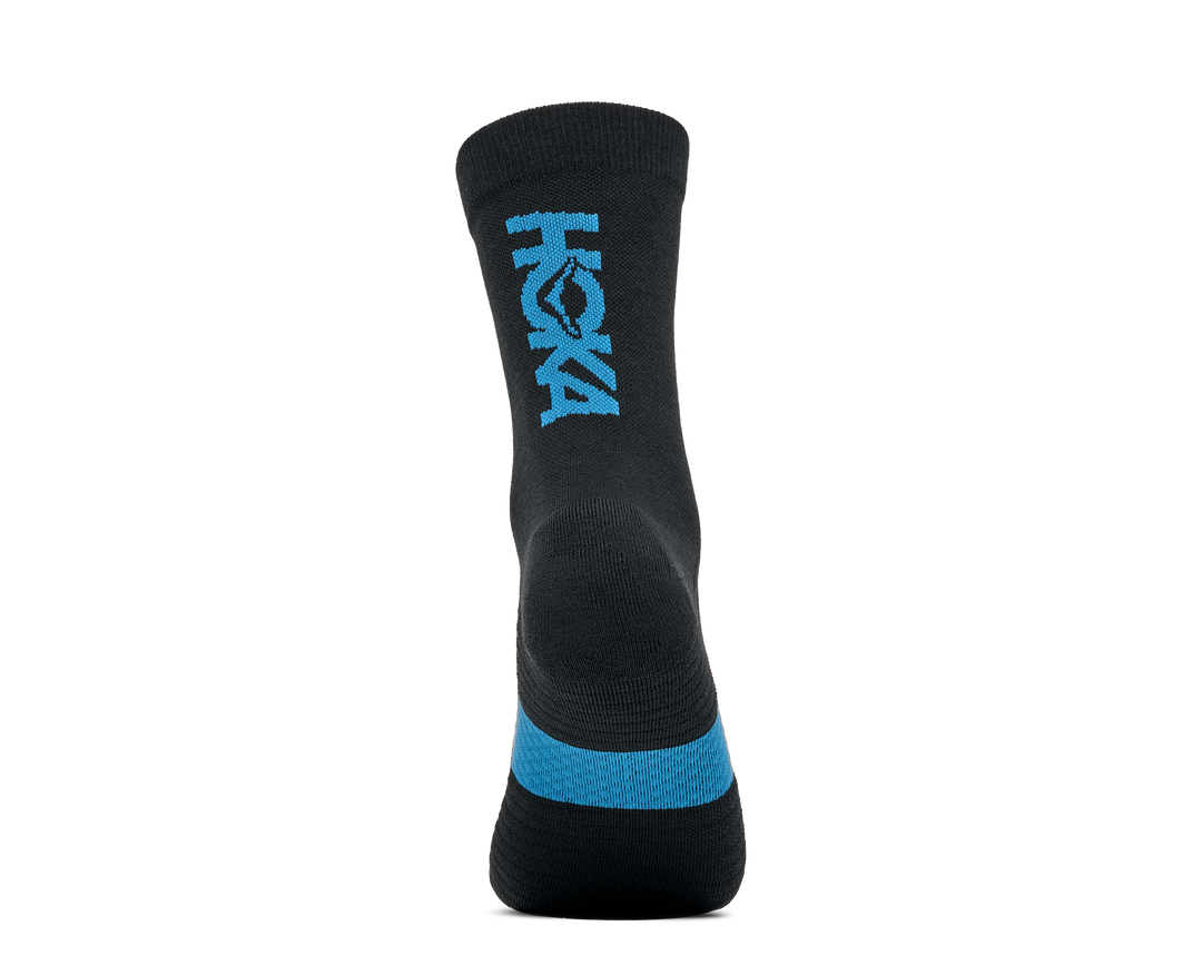 Hoka Unisex GPX Crew Run Socke – Schwarz