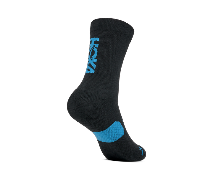 Hoka Unisex GPX Crew Run Socke – Schwarz