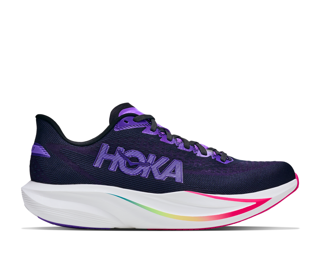 Hoka Mens Mach 7 - Carbon Black/Cosmic Purple - Neutral - AW26
