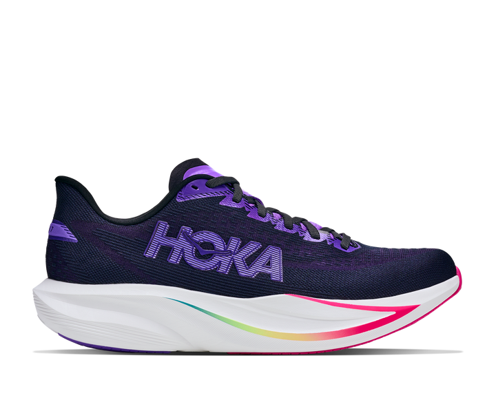 Hoka Mens Mach 7 - Carbon Black/Cosmic Purple - Neutral - AW26