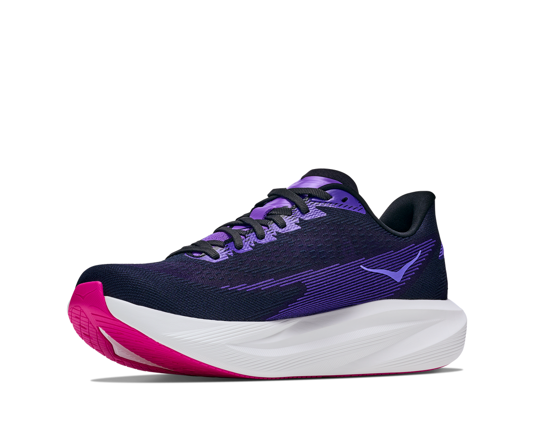 Hoka Mens Mach 7 - Carbon Black/Cosmic Purple - Neutral - AW26