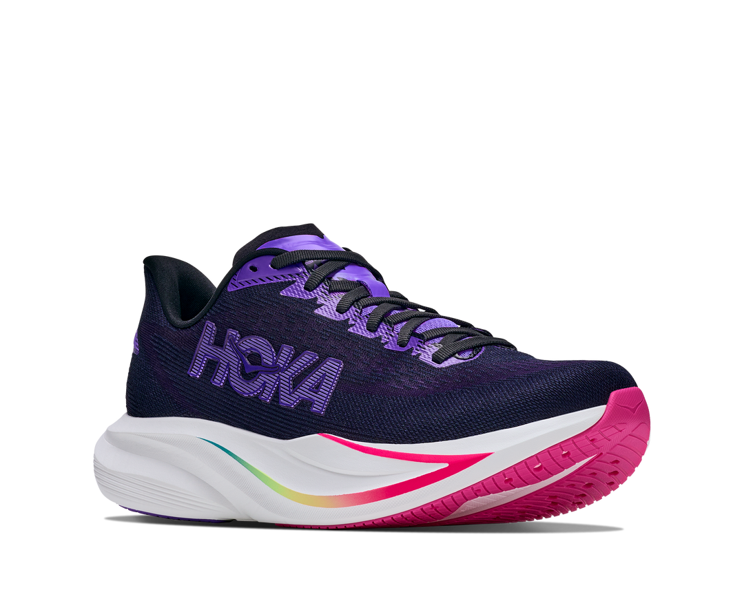 Hoka Mens Mach 7 - Carbon Black/Cosmic Purple - Neutral - AW26