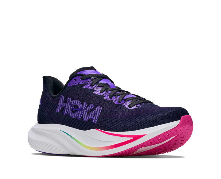 Hoka Mens Mach 7 - Carbon Black/Cosmic Purple - Neutral - AW26