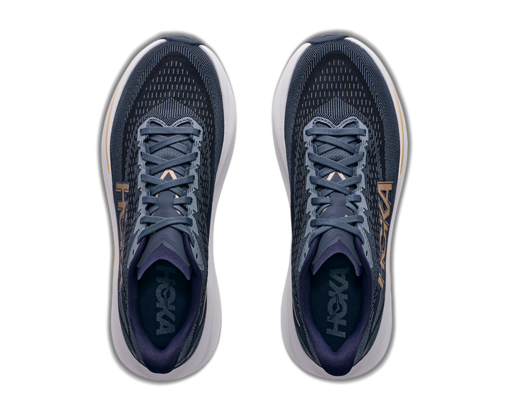 Hoka Mens Mach 7 - Faded Navy/Gold - Neutral - AW26