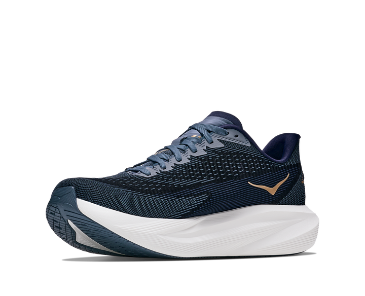Hoka Mens Mach 7 - Faded Navy/Gold - Neutral - AW26