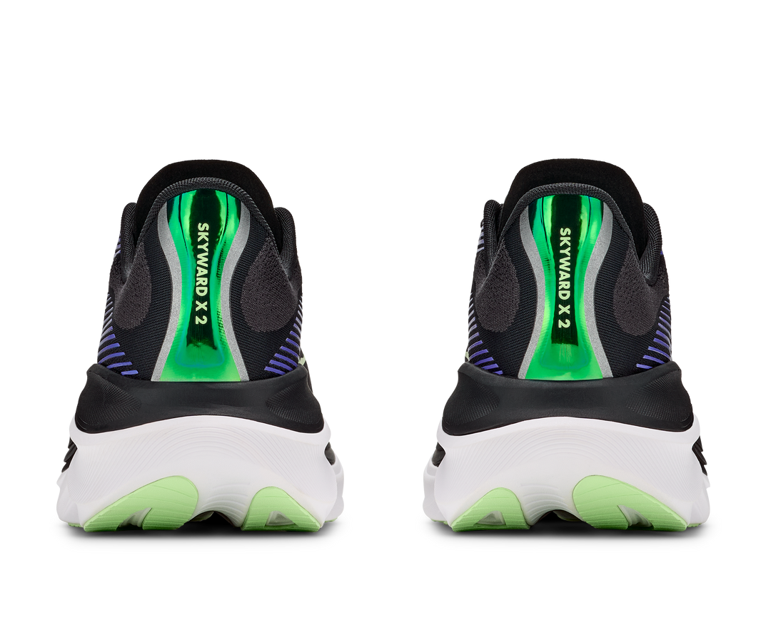 Hoka Mens Skyward X 2 - Carbon Black/Neon Nebula - Neutral - AW26