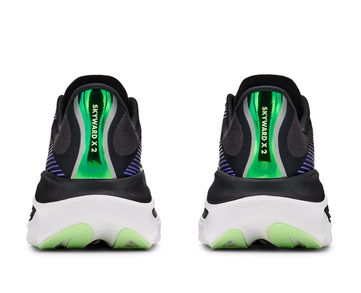 Hoka Mens Skyward X 2 - Carbon Black/Neon Nebula - Neutral - AW26