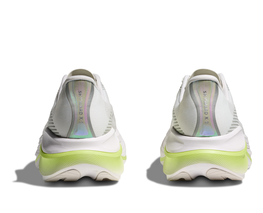 Hoka Mens Skyward X 2 - White/Neon Yuzu - Neutral - SS26