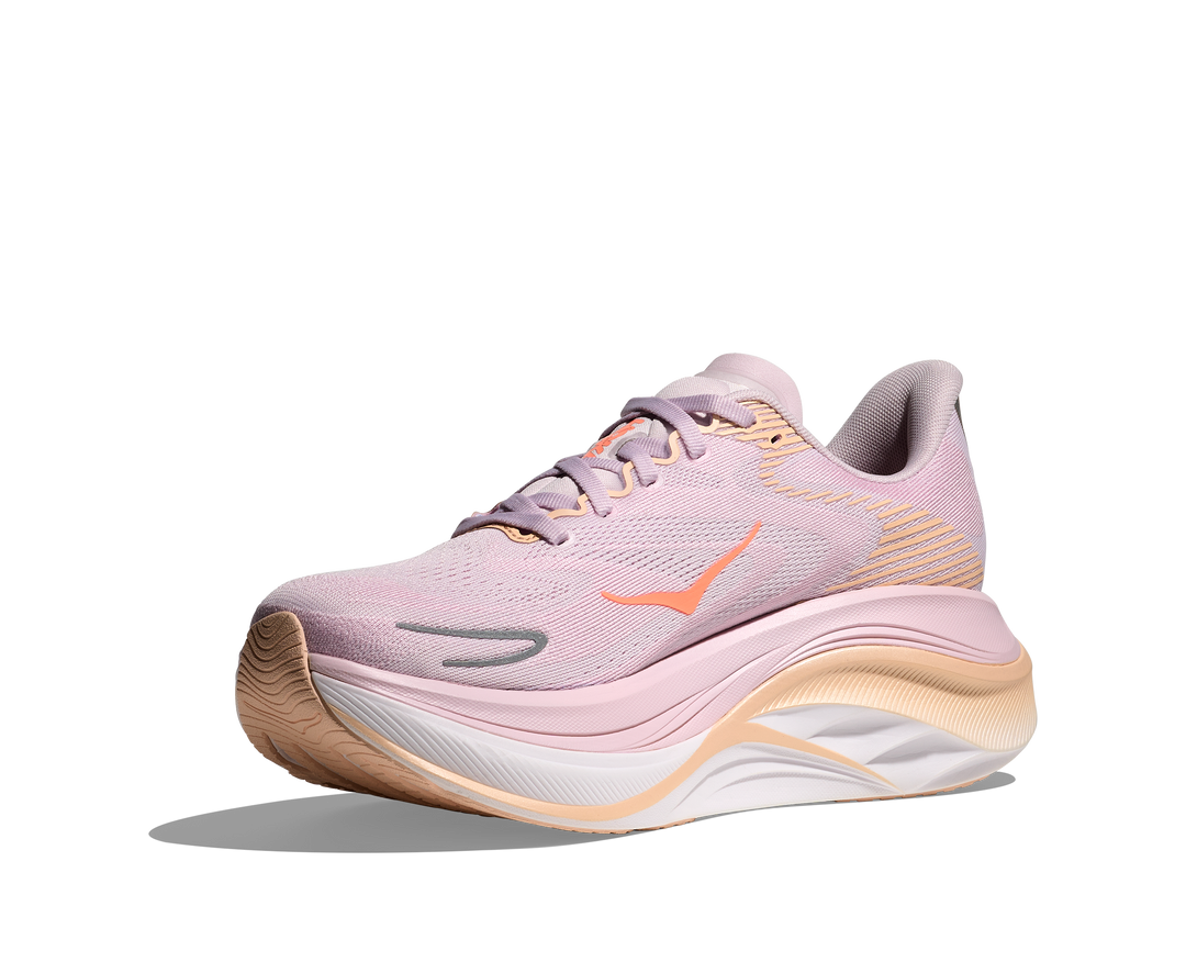 Hoka Womens Skyward X 2 - Lilac Cream/Tangerine Glow - Neutral - SS26