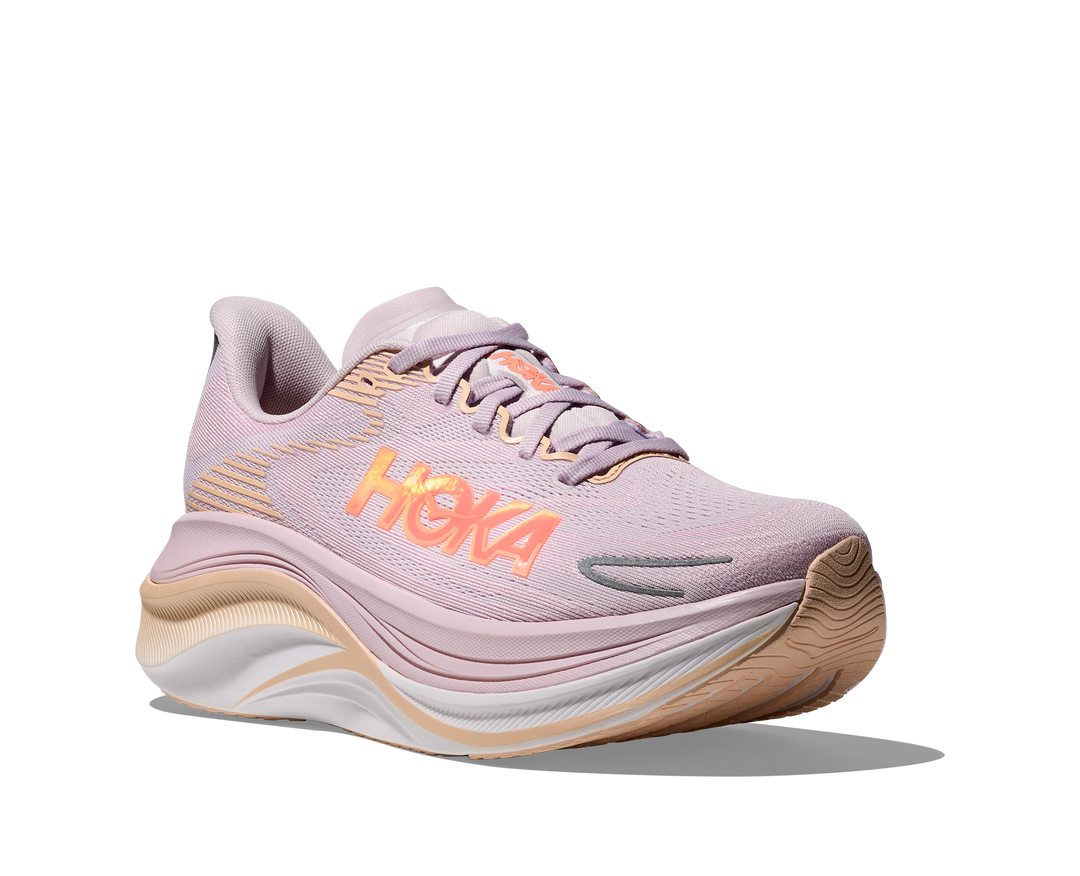Hoka Womens Skyward X 2 - Lilac Cream/Tangerine Glow - Neutral - SS26