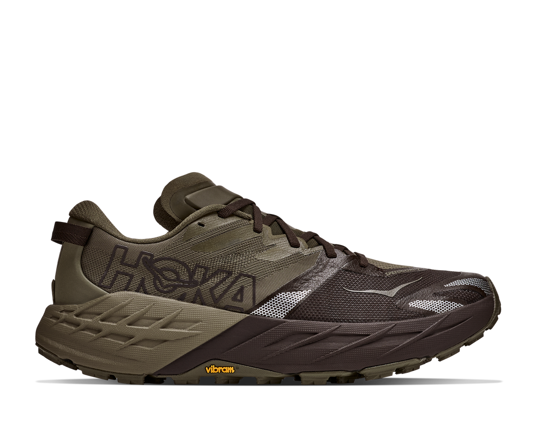 Hoka Mens Speedgoat 7 - Antique Olive/Black - Trail - AW26