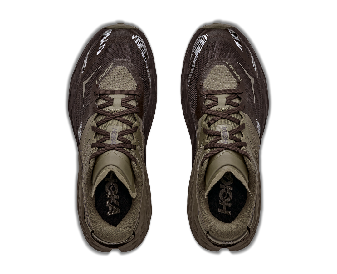 Hoka Mens Speedgoat 7 - Antique Olive/Black - Trail - AW26