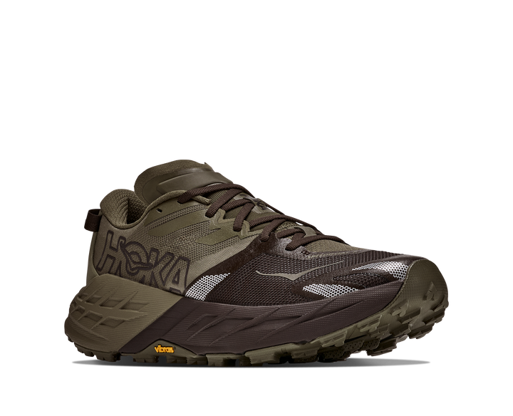 Hoka Mens Speedgoat 7 - Antique Olive/Black - Trail - AW26