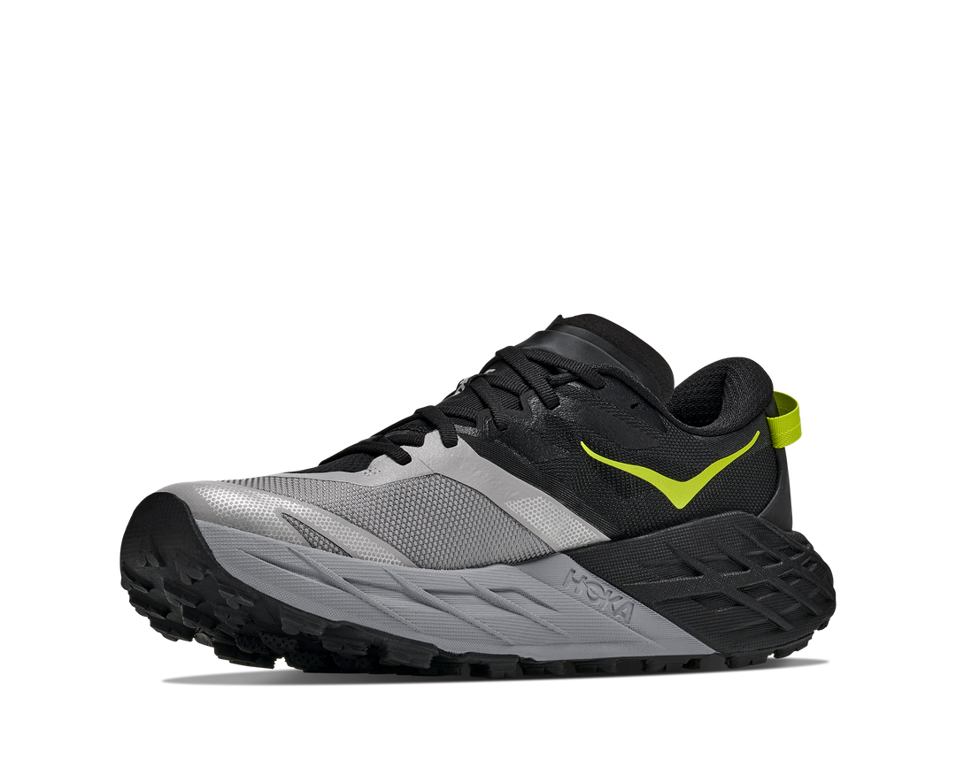 Hoka Mens Speedgoat 7 - Black/Stellar Grey - Trail - AW26